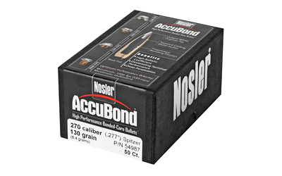 NOSLER 270 CAL 130GR ACCUBOND 50CT - Image 3