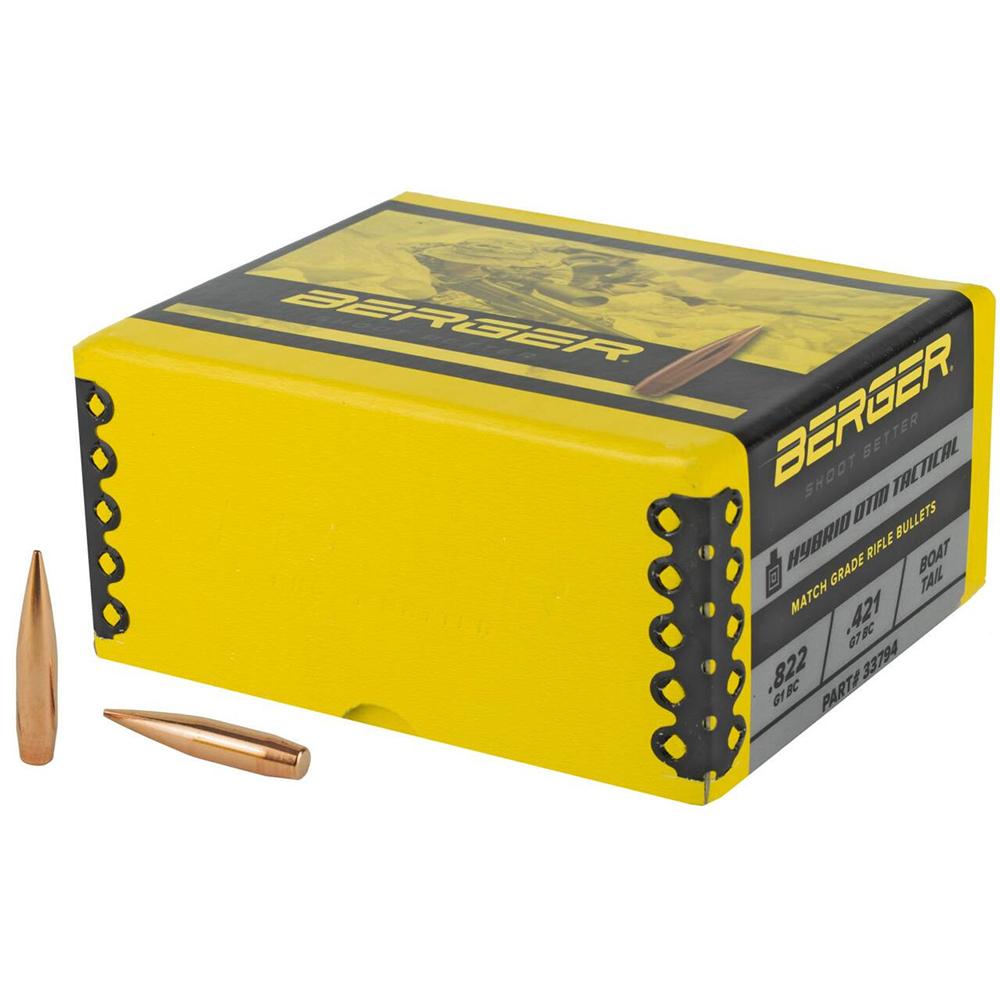 Berger OTM Tactical Rifle Bullets .338 cal .338″ 300 gr HPBT 250/ct