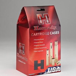 Hornady Unprimed Brass Handgun Cartridge Cases 9mm Luger 200/ct
