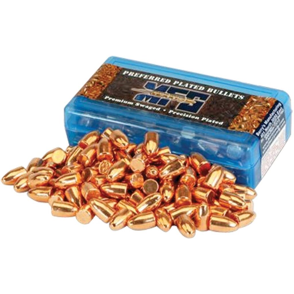 Berry's Superior Plated Pistol Bullets .38/357 cal .357" 125 gr FPb 250/ct