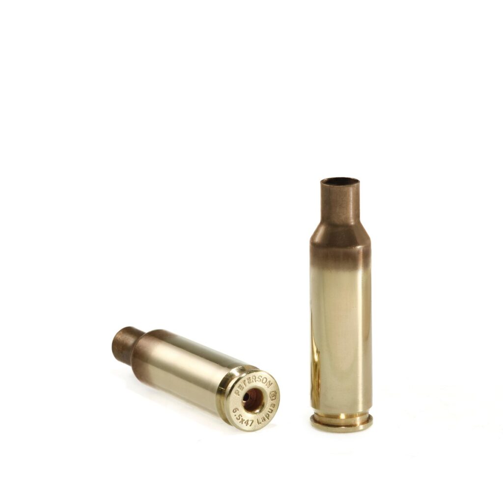 Peterson SRP(Small Rifle Primer) Unprimed Brass 6.5x47 Lapua - 50/ct