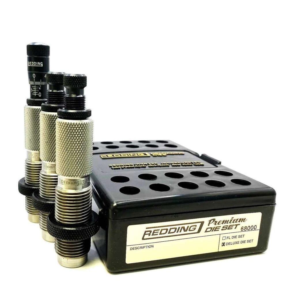 Redding 6mm P.P.C. USA Premium Series Deluxe 3-Die Set w Standard Micrometer