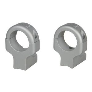 DNZ Game Reaper 2 2-Piece Ringmount (2 screws) - 1" High Silver Fits Howa 1500 Mossberg 100ATR 4X4 MVP Weatherby Vanguard Remington 7007217227