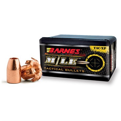 BARNES 357 MAG (0.357”) HOLLOW POINT FLAT BASE 125GR 40/BOX