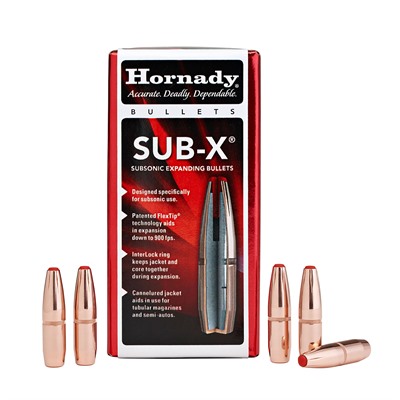 SUB-X 7.62X39MM (0.3115”) 255GR FLEX TIP 100/BOX