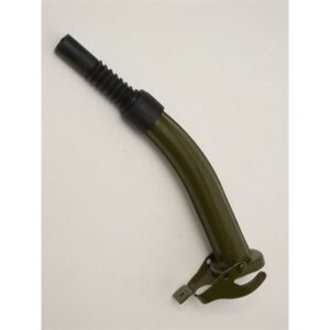 MILITARY STYLE JERRY FUEL CAN SPOUT O.D. GREEN