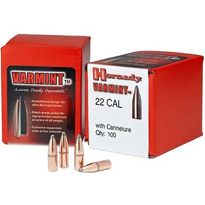 VARMINT⢠SX® 22 CALIBER (0.224”) 50GR SPIRE POINT 100/BOX