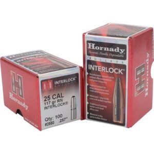 INTERLOCK® 25 CALIBER (0.257'') 117GR ROUND NOSE 100/BOX