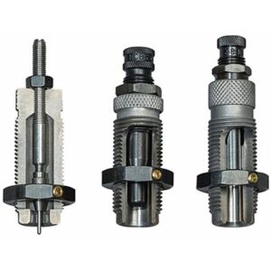 3-DIE CARBIDE TAPER CRIMP SET, 9MM LUGER