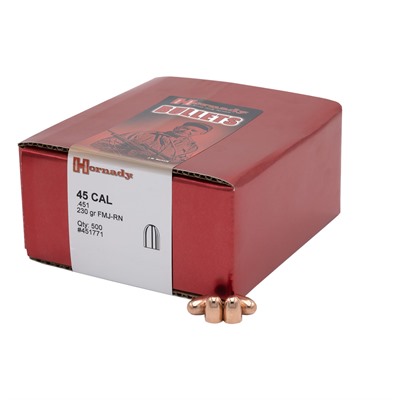 FULL METAL JACKET 45 CALIBER (0.451”) 230GR 500/BOX