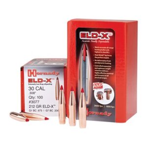 ELD-X 6MM CAL (0.243'') 90GR POLYMER TIP BOAT TAIL 100/BOX