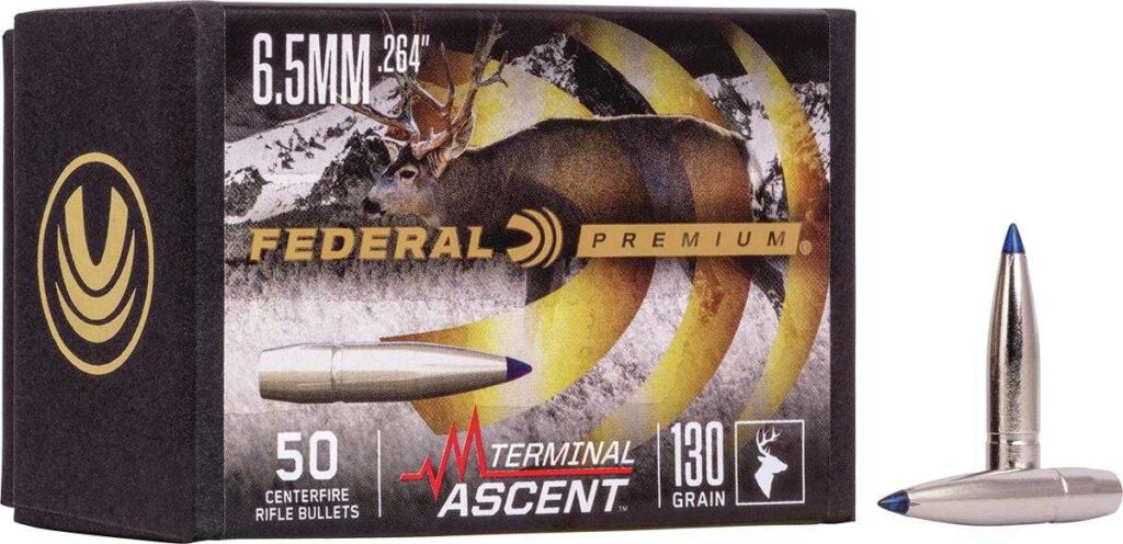 Federal Terminal Ascent Component Bullet - .264 130 Grain PT 50/ct