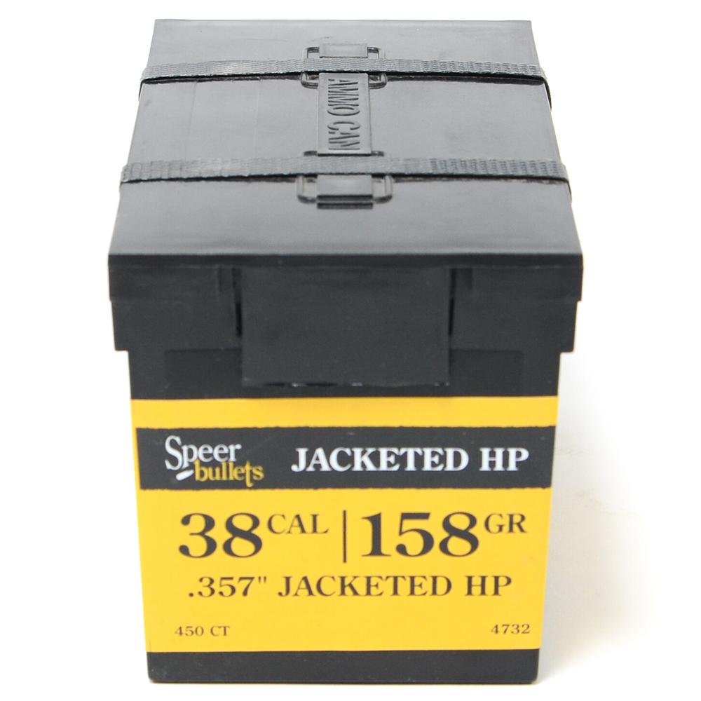 Speer Jacketed Handgun Bullets .38/.357 Mag .357" 158 gr UCHP 450/ct